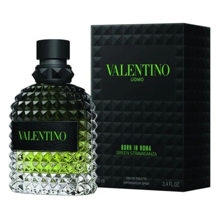 PERFUME VALENTINO BORN IN ROMA GREEN ESTRAVAGANZA UOMO 100 ML