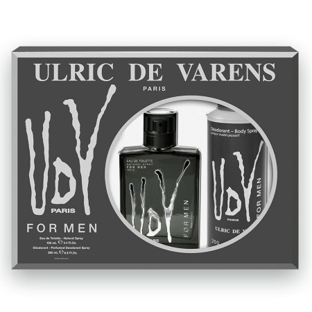 COFRE ULRIC DE VARENS FOR MEN - PERFUME 100 ML+ DEO