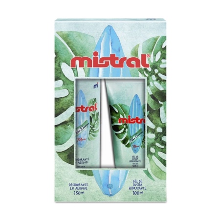ESTUCHE MISTRAL BLUE ESCAPE - DEO + GEL DE DUCHA