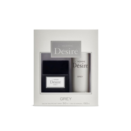 ESTUCHE DESIRE GREY HOMME- PERFUME + DEO