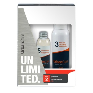 ESTUCHE URBAN CARE UNLIMITED- ESPUMA + AFER SHAVE
