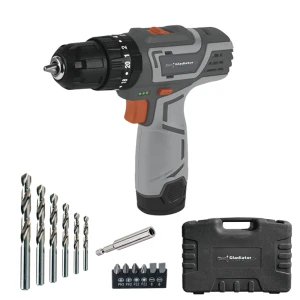 TALADRO ATORNILLADOR GLADIATOR 12 V