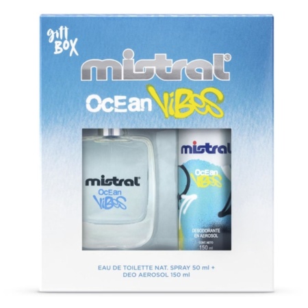 ESTUCHE MISTRAL OCEAN VIBES - PERFUME + DEO