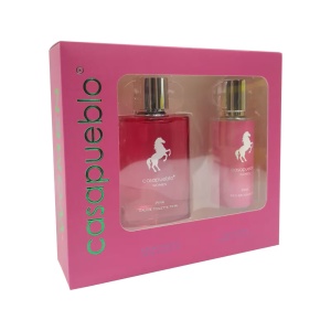 SET CASAPUEBLO WILD PINK + EDT 75 ML + DEO SPLASH