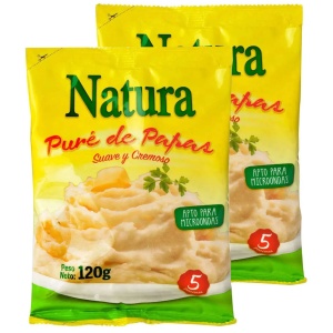 PURE DE PAPAS NATURA 120 GR x 2