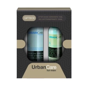 ESTUCHE URBAN CARE - DEO ANTITRANSPIRANTE 158 ML + AFTER SHAVE
