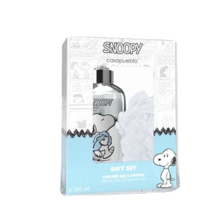 SET SNOOPY - GEL FRESH + ESPONJA