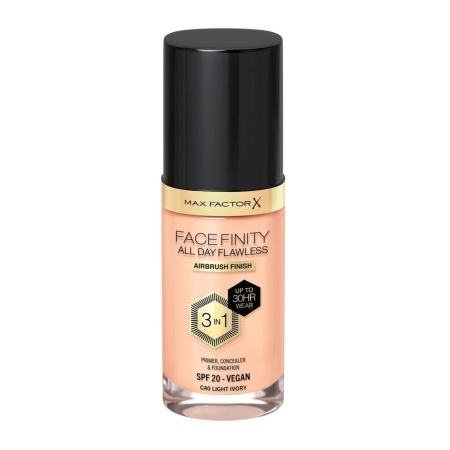 BASE LIQUIDA MAX FACTOR FACEFINITY ALL DAY FLAWLESS 3 EN 1