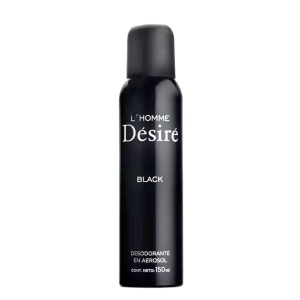 DESODORANTE DESIRE BLACK HOMME 150 ML