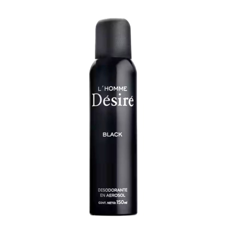 DESODORANTE DESIRE BLACK HOMME 150 ML