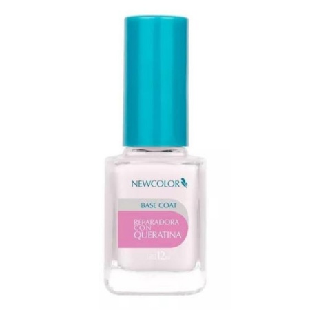 ESMALTE NEWCOLOR BASE COAT REPARADORA CON QUERATINA