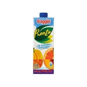 JUGO BAGGIO MULTIFRUTA S/AZUCAR 1 LT