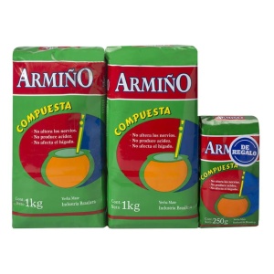 PACK YERBA ARMIÑO COMPUESTA 1 KG x 2 + 250 GR