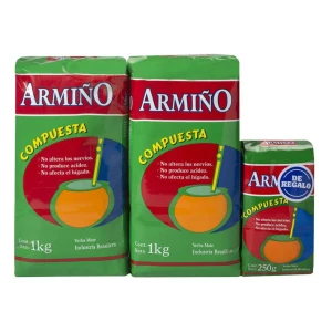PACK YERBA ARMIÑO COMPUESTA 1 KG x 2 + 250 GR