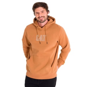 BUZO CON CAPUCHA CAT FLEECE LOGO PULL