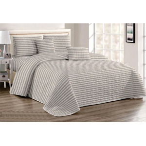 CUBRECAMA LA AURORA 2 PLAZAS 2.5 X2.30 MT + 2 FUNDAS PARA ALMOHADONES