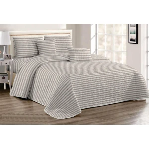 CUBRECAMA LA AURORA 1 PLAZA 1.75 X 2.45 MT + 1 FUNDA PARA ALMOHADON