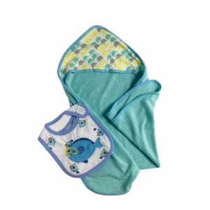 SET TOALLA CON BABERO ZACHEO