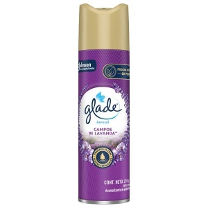 DESODORANTE DE AMBIENTE GLADE LAVANDA AEROSOL 255 ML
