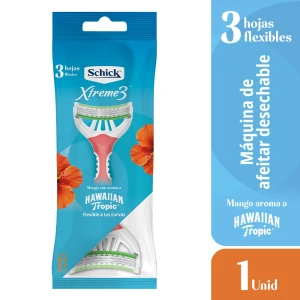 MÁQUINA PARA AFEITAR XTREME 3 PIEL DELICADA X 1