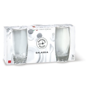 SET DE VASOS DE REFRESCO X 3 GALASSIA