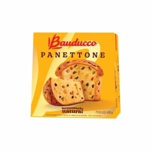 PANETTONE FRUTAS BAUDUCCO 400 GR.