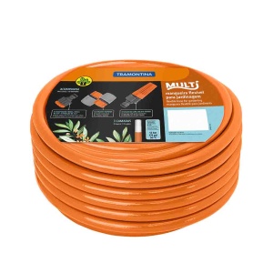 MANGUERA TRAMONTINA 20 MT + ACOPLE 1/2