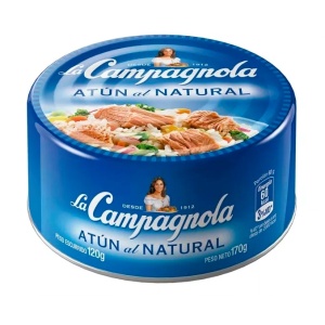 LOMO ATUN AL AGUA LA CAMPAGÑOLA 170 GR