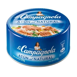 LOMO ATUN AL AGUA LA CAMPAGÑOLA 170 GR