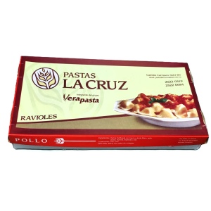 RAVIOLES LA CRUZ POLLO x 150 UN