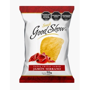 PAPAS JAMÓN GOOD SHOW 93 GR