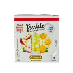 TE CABRAL NARANJA/MANZANA X 10