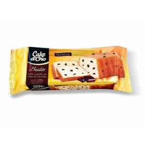 BUDIN CAKE D'ORO VAINILLA CON CHISPAS 250 GR