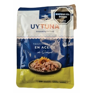 ATUN EN TROZOS AL ACEITE UYTUNA 250 GR