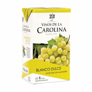 VINO DE LA CAROLINA BLANCO DULCE 1 LT.