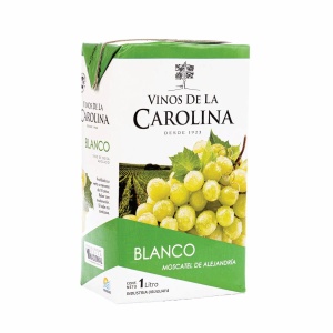 VINO DE LA CAROLINA BLANCO SUAVE 1 LT