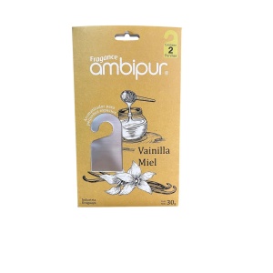 PERCHA PERFUMADA FRAGANCE X 2 VAINILLA-MIEL