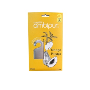 PERCHA PERFUMADA FRAGANCE X 2 MANGO/PAPAYA
