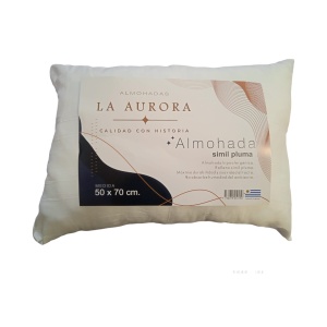 ALMOHADA LA AURORA SIMIL PLUMA 50 x 70 CM