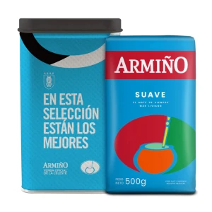 PACK ARMIÑO - YERBA SUAVE 500 GR + YERBERA URUGUAY