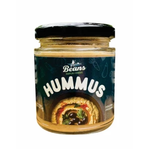 HUMMUS BEANS ACEITUNAS NEGRAS