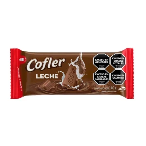 CHOCOLATE COFLER CON LECHE 140 GR
