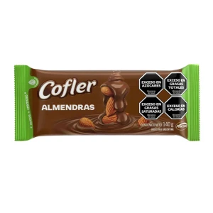 CHOCOLATE COFLER LECHE CON ALMENDRAS 140 GR