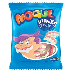 GOMITAS MOGUL DIENTES 80 GR