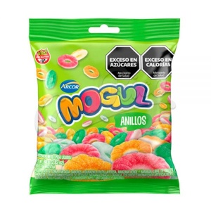GOMITAS MOGUL ANILLOS 80 GR
