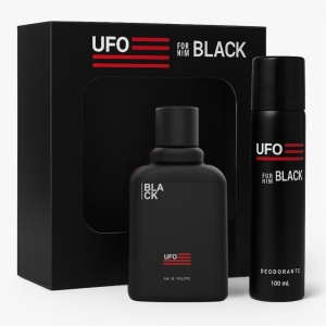 COFRE UFO BLACK - PERFUME EDT 55 ML+ DEO