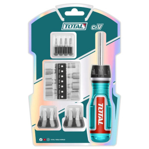 SET DESTORNILLADOR TOTAL CON PUNTAS Y DADOS