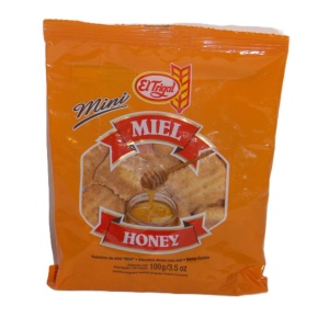 GALLETA MINI MIEL EL TRIGAL 110 GR.