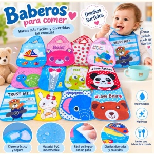 BABAERO PVC - VARIOS DISEÑOS